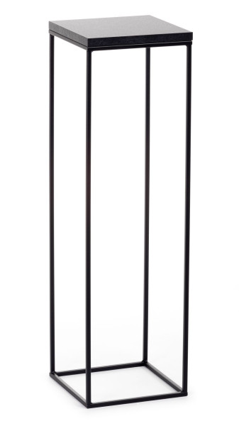 Kwietnik stojący 80 cm BasicLoft czarny 88048
