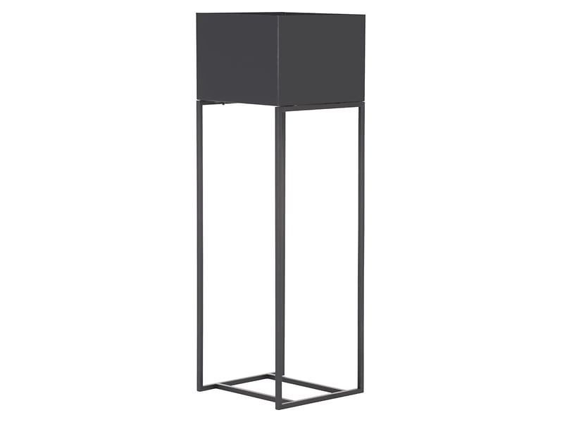 Kwietnik stojący Fina 25x80 cm czarny 714091