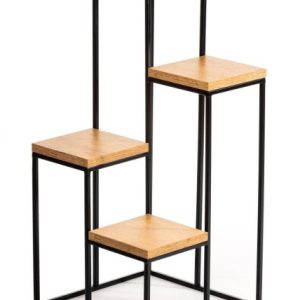 Kwietnik stojący KASKADA blat dąb MDF 87882 Kwietnik stojący KASKADA blat dąb MDF 87882