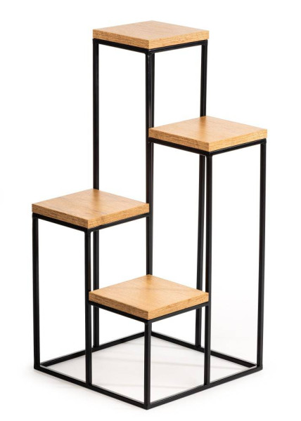 Kwietnik stojący KASKADA blat dąb MDF 87882