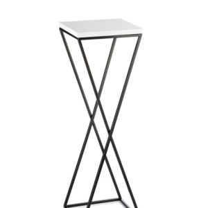 Kwietnik stojący LOFT 70 cm z blatem MDF metal 87888 Kwietnik stojący LOFT 70 cm z blatem MDF metal 87888