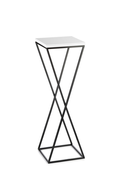 Kwietnik stojący LOFT 70 cm z blatem MDF metal 87888