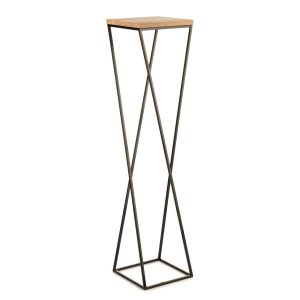 Kwietnik stojący metal 100 cm LOFT Lancelot MDF 87878 Kwietnik stojący metal 100 cm LOFT Lancelot MDF 87878
