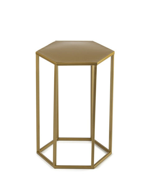 Kwietnik stojący na kwiaty złoty 40 cm GLAM 88091