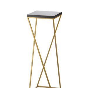 Kwietnik stojący na rośliny 70 cm MDF złoty GLAM 88136 Kwietnik stojący na rośliny 70 cm MDF złoty GLAM 88136