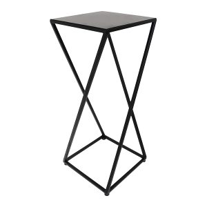 Kwietnik stojący Selma 25×60 cm czarny 714094 Kwietnik stojący Selma 25×60 cm czarny 714094