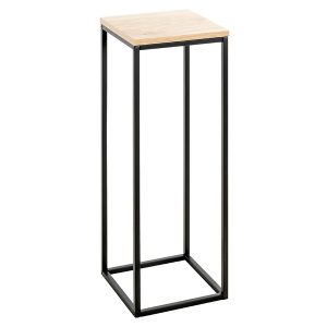 Kwietnik stojący Watford L 23×67 cm czarny/dąb 714105 Kwietnik stojący Watford L 23×67 cm czarny/dąb 714105