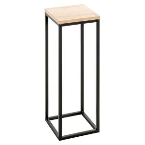 Kwietnik stojący Watford M 19×54 cm czarny/dąb 714107 Kwietnik stojący Watford M 19×54 cm czarny/dąb 714107