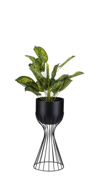 Kwietnik stojący z osłonką 46 cm LOFT metal 89231