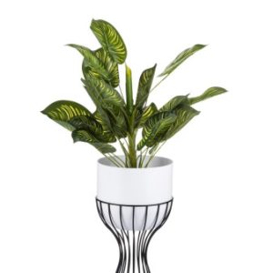 Kwietnik stojący z osłonką LOFT 46 cm metal 89239 Kwietnik stojący z osłonką LOFT 46 cm metal 89239
