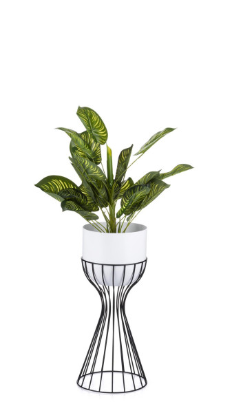 Kwietnik stojący z osłonką LOFT 46 cm metal 89239