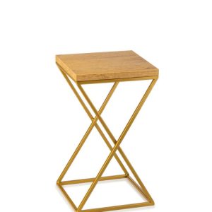 Kwietnik stojący złoty 40 cm metal GLAMOUR 88004 Kwietnik stojący złoty 40 cm metal GLAMOUR 88004