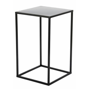 Kwietnik stojak na kwiaty 40 cm czarny LOFT 88057 Kwietnik stojak na kwiaty 40 cm czarny LOFT 88057