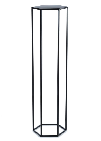 Kwietnik stojak na kwiaty czarny 100 cm LOFT 88092