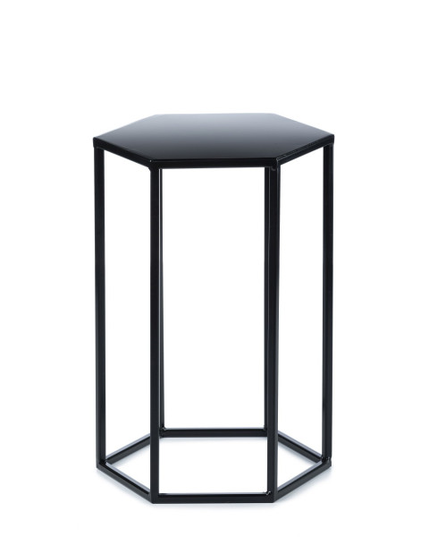 Kwietnik stojak na kwiaty czarny 40 cm LOFT 88021