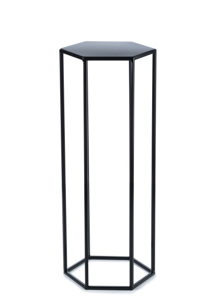 Kwietnik stojak na kwiaty czarny 70 cm LOFT 88141
