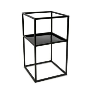 Kwietnik stojak na kwiaty z półką 40 cm LOFT 88101 Kwietnik stojak na kwiaty z półką 40 cm LOFT 88101
