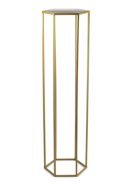 Kwietnik stojak na kwiaty złoty 100 cm GLAM 88089
