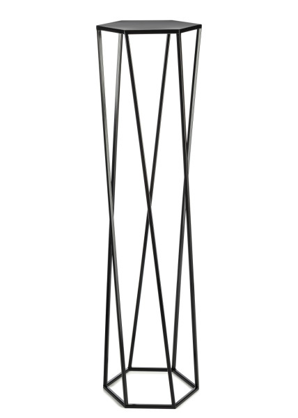 Kwietnik stojak na rośliny czarny 100 cm LOFT 88068