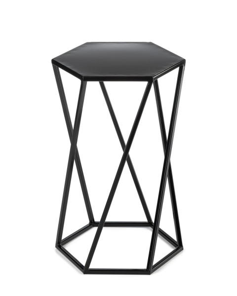 Kwietnik stojak na rośliny czarny 40 cm LOFT 88170