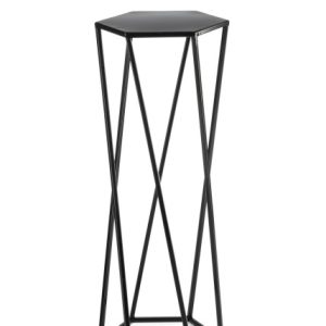 Kwietnik stojak na rośliny czarny 70 cm LOFT 88132 Kwietnik stojak na rośliny czarny 70 cm LOFT 88132