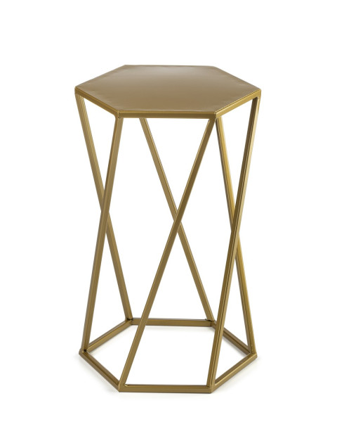 Kwietnik stojak na rośliny złoty 40 cm GLAM 88123