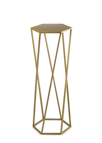 Kwietnik stojak na rośliny złoty 70 cm GLAM 88145