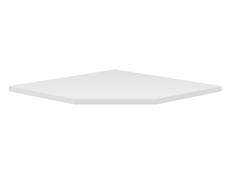 Łącznik narożny do biurka Connect 80 cm biały 858791