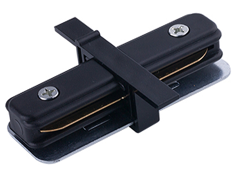 Łącznik prosty Profile Recessed Straight czarny 147818