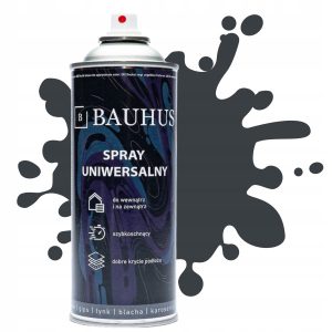 Lakier farba spray emalia RAL 7016 Bauhus antracyt połysk 756973 Lakier farba spray emalia RAL 7016 Bauhus antracyt połysk 756973
