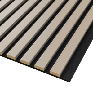 Lamele na Czarnym Filcu Ścienne SunWood Panele Dekoracyjne 275×46 Piaskowy 763770 Lamele na Czarnym Filcu Ścienne SunWood Panele Dekoracyjne 275×46 Piaskowy 763770