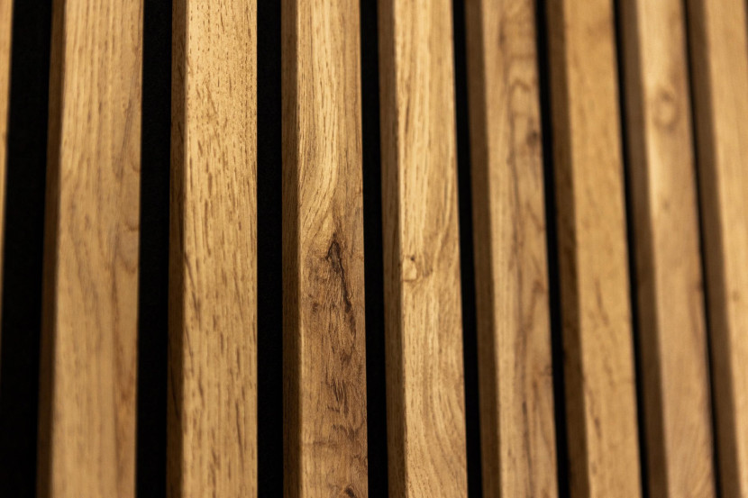 Lamele na Filcu SunWood Ścienne 275x46 Dekoracyjne Dąb Naturalny Dąb Wotan 756509