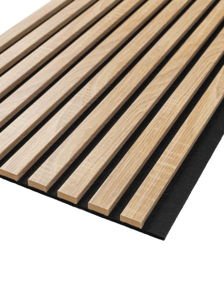 Lamele Ścienne na Filcu SunWood Panele Dekoracyjne 275x46cm Dąb Sonoma 763765