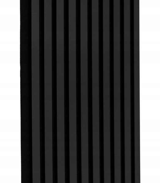 Lamele Ścienne na Filcu SunWood Panele Dekoracyjne Czarny Akustyczny 275x46 756518