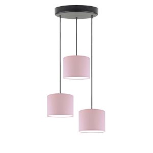 Lampa 3-punktowa PUEBLO loft Czarny/ Jasny Różowy 961081 Lampa 3-punktowa PUEBLO loft Czarny/ Jasny Różowy 961081