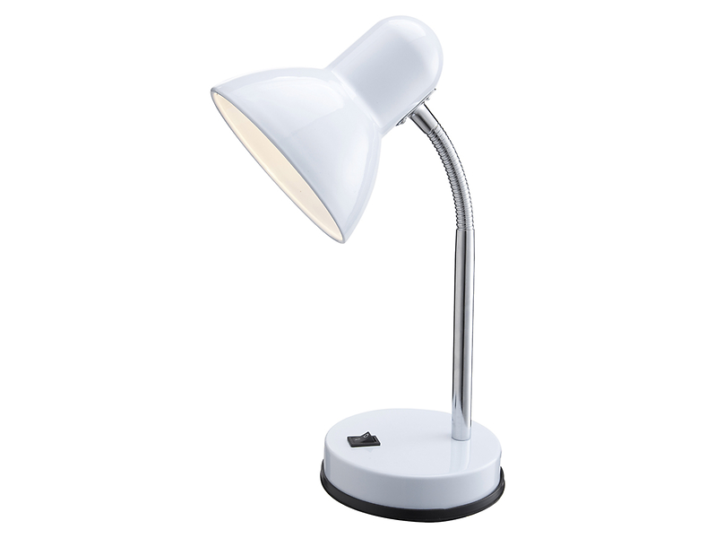 Lampa biurkowa Basic biała 26983