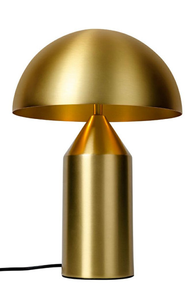 Lampa biurkowa FUNGO złota - mosiądz 207221