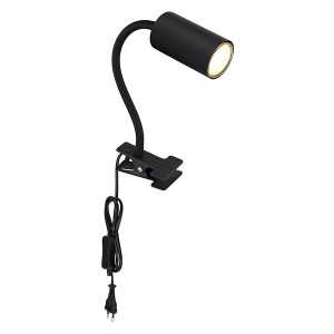 Lampa biurkowa klips Robby metalowa czarna 54824