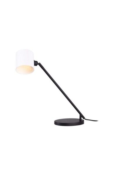 Lampa biurkowa LAXER ruchomy klosz czarno-biały 1xGU10x10W IP20 Maxlight 1017495