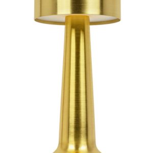 Lampa biurkowa LEE złota – wbudowana bateria, LED 148056 Lampa biurkowa LEE złota – wbudowana bateria, LED 148056