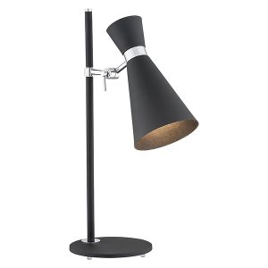 Lampa biurkowa Lukka stalowa czarna 26421 Lampa biurkowa Lukka stalowa czarna 26421