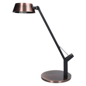 Lampa biurkowa Lumen metalowa czarna 38692 Lampa biurkowa Lumen metalowa czarna 38692