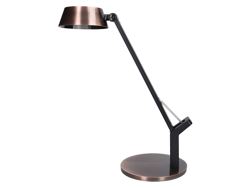 Lampa biurkowa Lumen metalowa czarna 38692