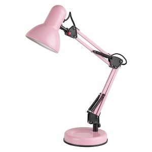 Lampa biurkowa Samson stalowa różowa 46243 Lampa biurkowa Samson stalowa różowa 46243