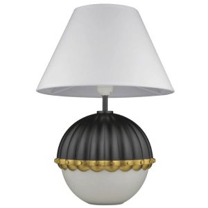 Lampa biurkowa stojąca Pralines T01275BK Cosmolight czarna 230850 Lampa biurkowa stojąca Pralines T01275BK Cosmolight czarna 230850