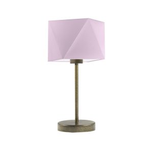 Lampa biurkowa WUHU metal Stare Złoto/ Jasny Fioletowy 939718 Lampa biurkowa WUHU metal Stare Złoto/ Jasny Fioletowy 939718