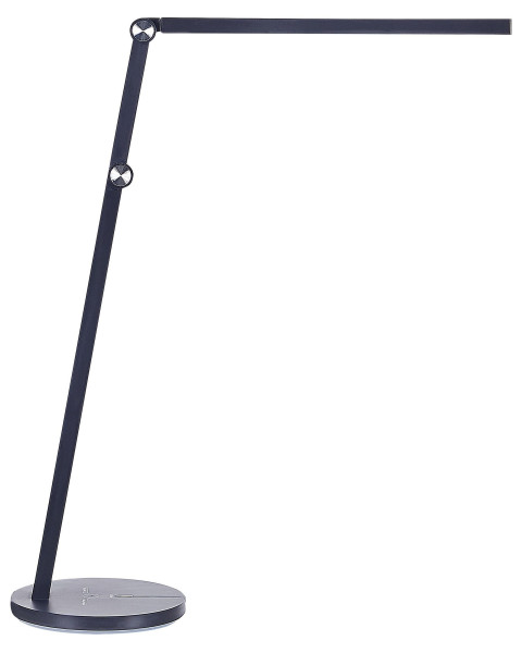 Lampa biurkowa z przełącznikiem dotykowym czarna 279483