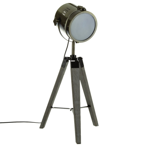 Lampa dekoracyjna metalowa na trzech nóżkach, 68 cm 147221