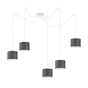 Lampa do jadalni WAIKIKI W5 Biały – Grafitowy 883545 Lampa do jadalni WAIKIKI W5 Biały – Grafitowy 883545
