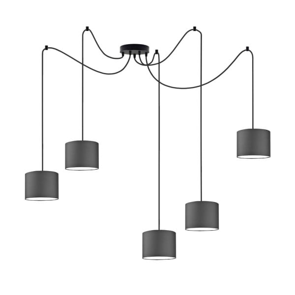 Lampa do jadalni WAIKIKI W5 Czarny - Grafitowy 883570
